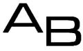 font MicrogrammaDMedExt  (initials)