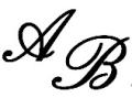 font English (initials)
