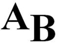 font Monotype corsiva (initials)